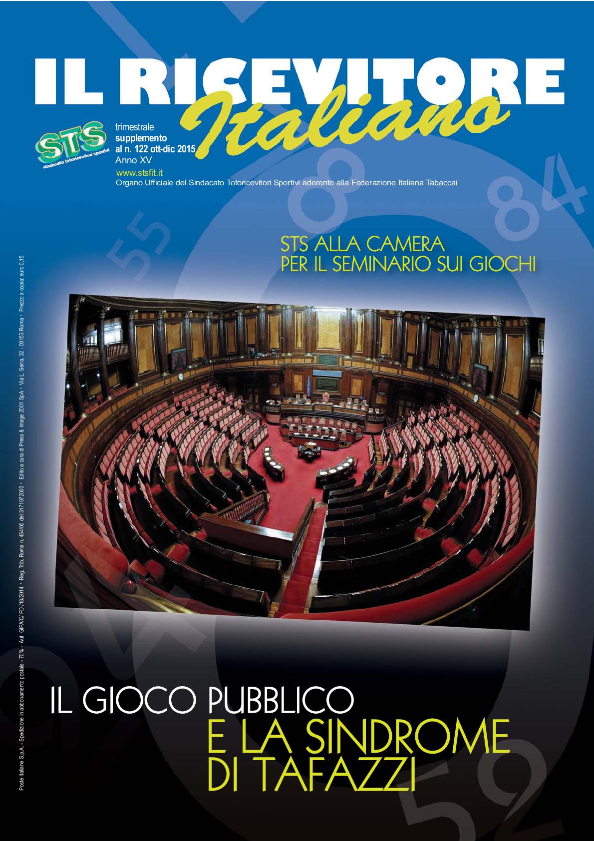 Il Ricevitore Italiano - supplemento ottobre - dicembre 2015