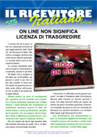 Il Ricevitore Italiano on line dell'8 ottobre 2015