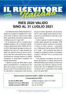 Il Ricevitore Italiano on line del 24 giugno 2021